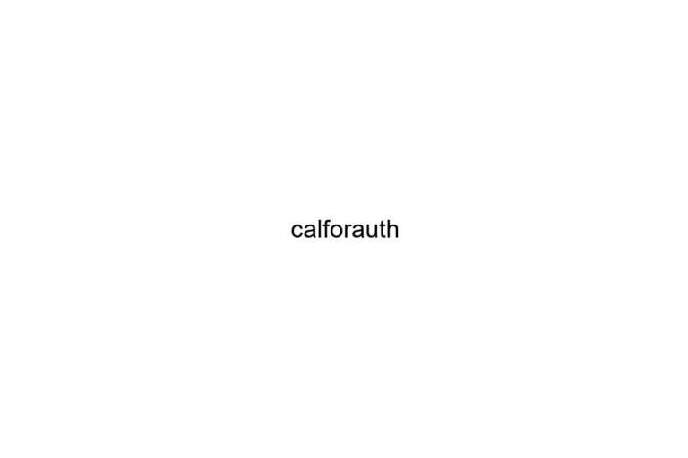 calforauth