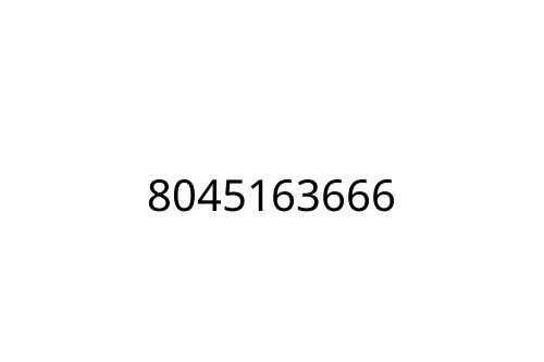 8045163666
