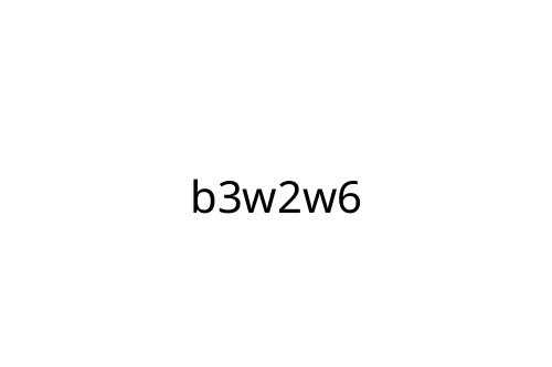 b3w2w6
