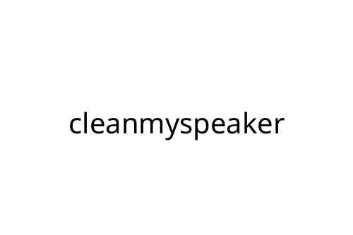 cleanmyspeaker