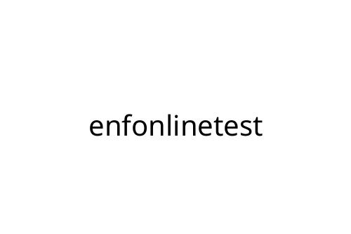 enfonlinetest