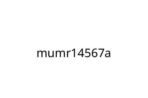 mumr14567a