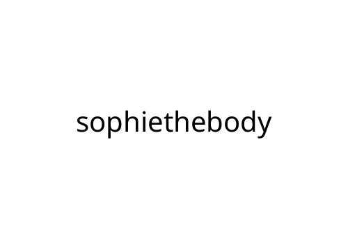 sophiethebody