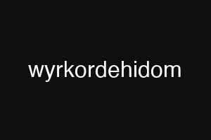 wyrkordehidom