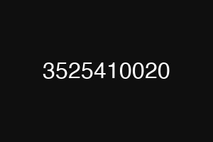 3525410020