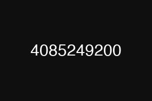 4085249200