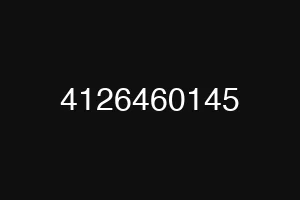4126460145