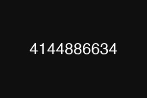 4144886634