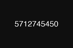 5712745450
