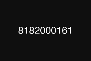 8182000161