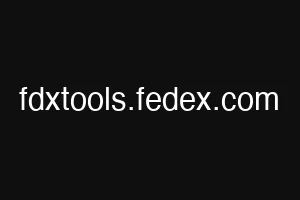 fdxtools.fedex.com