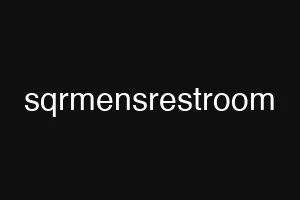 sqrmensrestroom